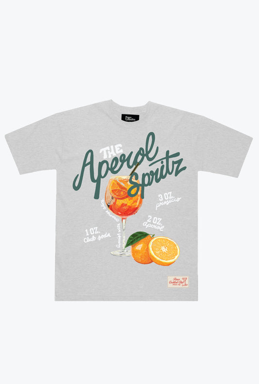 Aperol Spritz Club Heavyweight T-Shirt - Ash