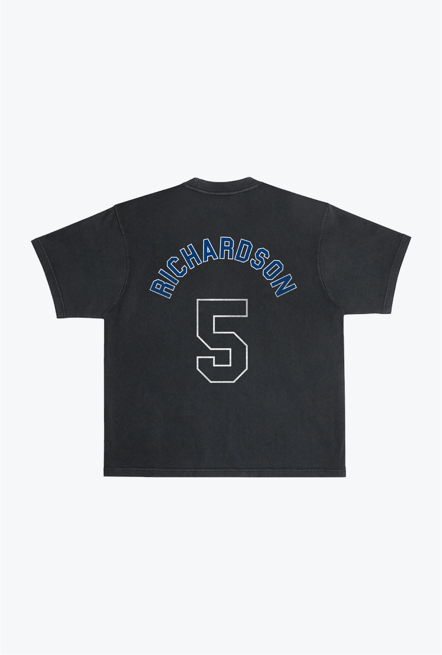 Anthony Richardson Garment Dyed Heavyweight T-Shirt - Black
